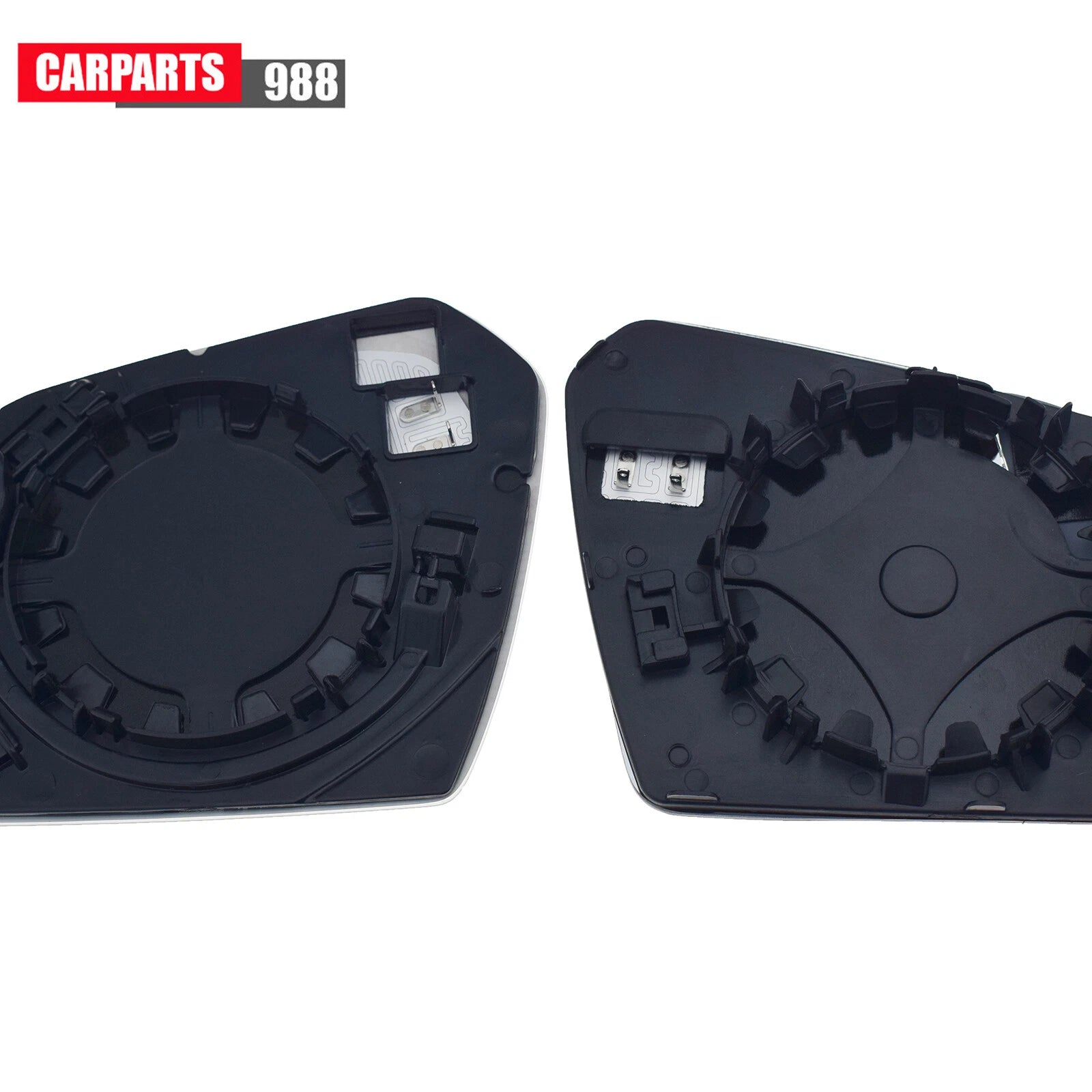 Pair LH RH Mirror Glass Heated For 2015-19 Hyundai Sonata 87611C2000 87621C2000 6B93BC-57
