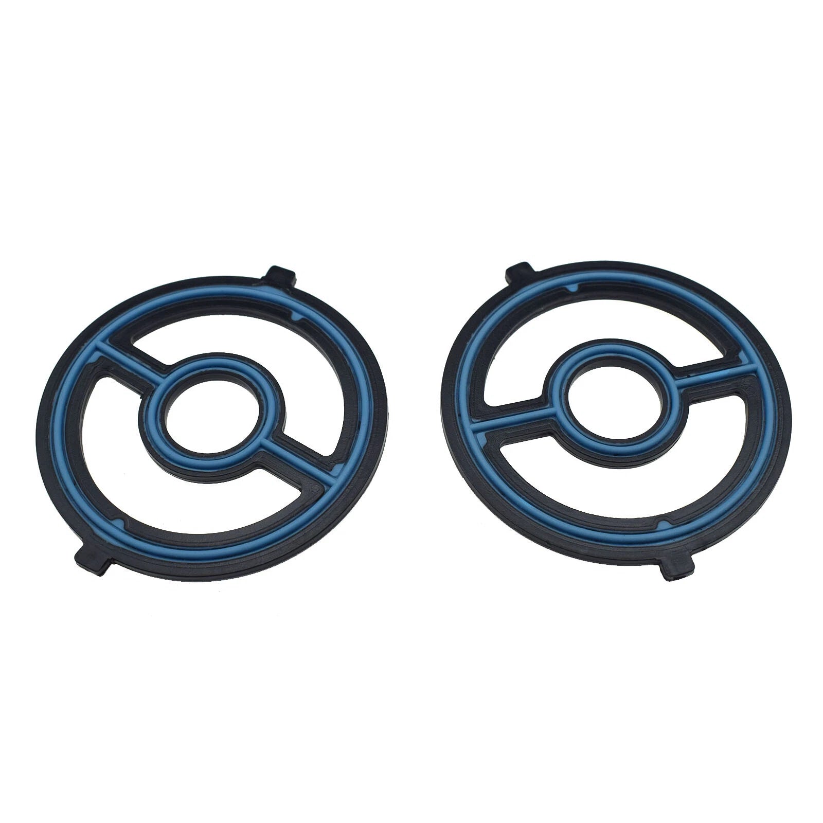 2PCS Engine Oil Cooler Seal Gasket For Mazda 3 5 SPEED 6 CX7 Tribute LF02-14-700 6B93BC-57