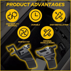 Center Console Armrest Left+Right Latch Clip For Mercedes-Benz W166 W292 X166 GL 6B93BC-57