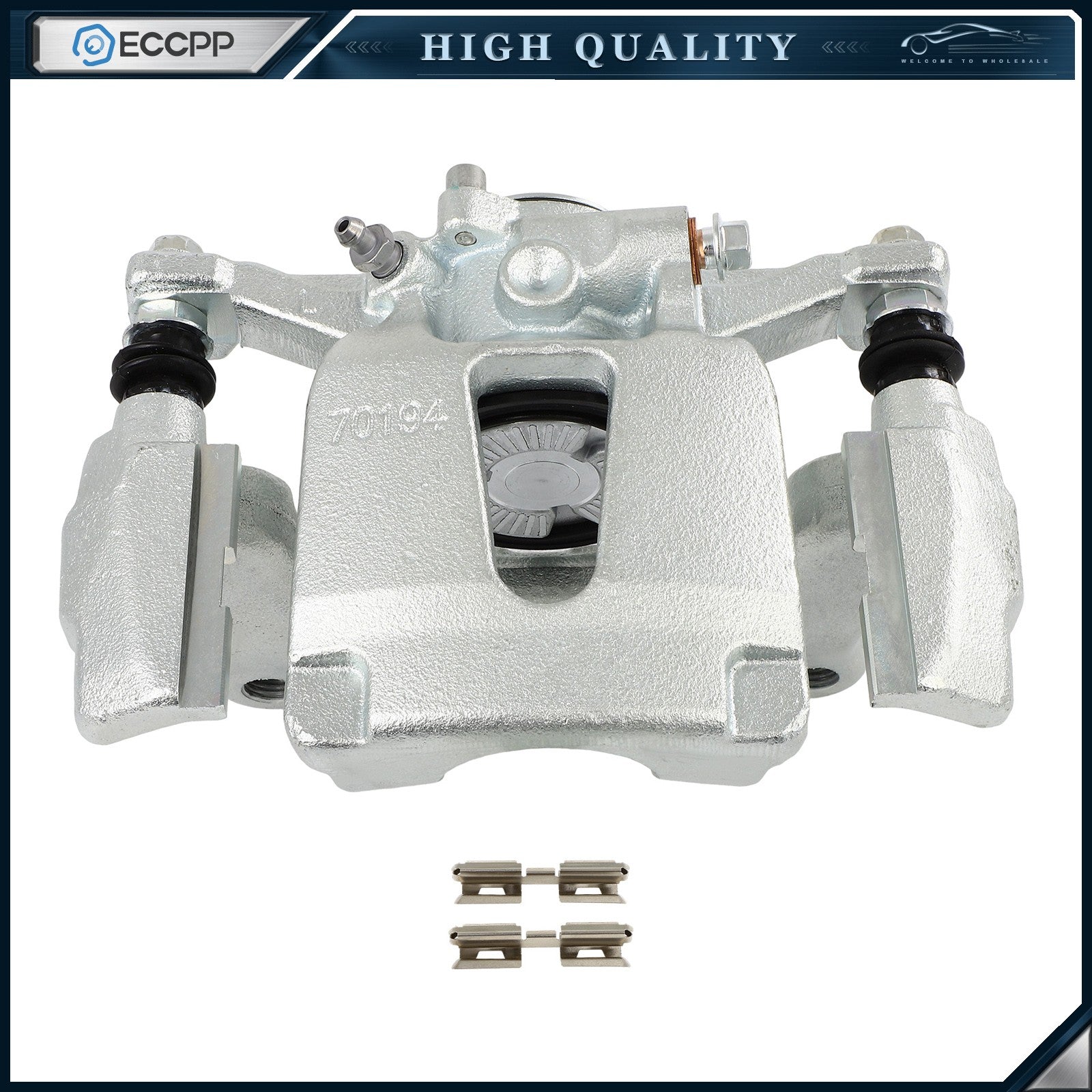 Rear Left Brake Caliper 1Pc  Kits Quick For 2015-2017 FORD F-150 18B5501 6B93BC-57