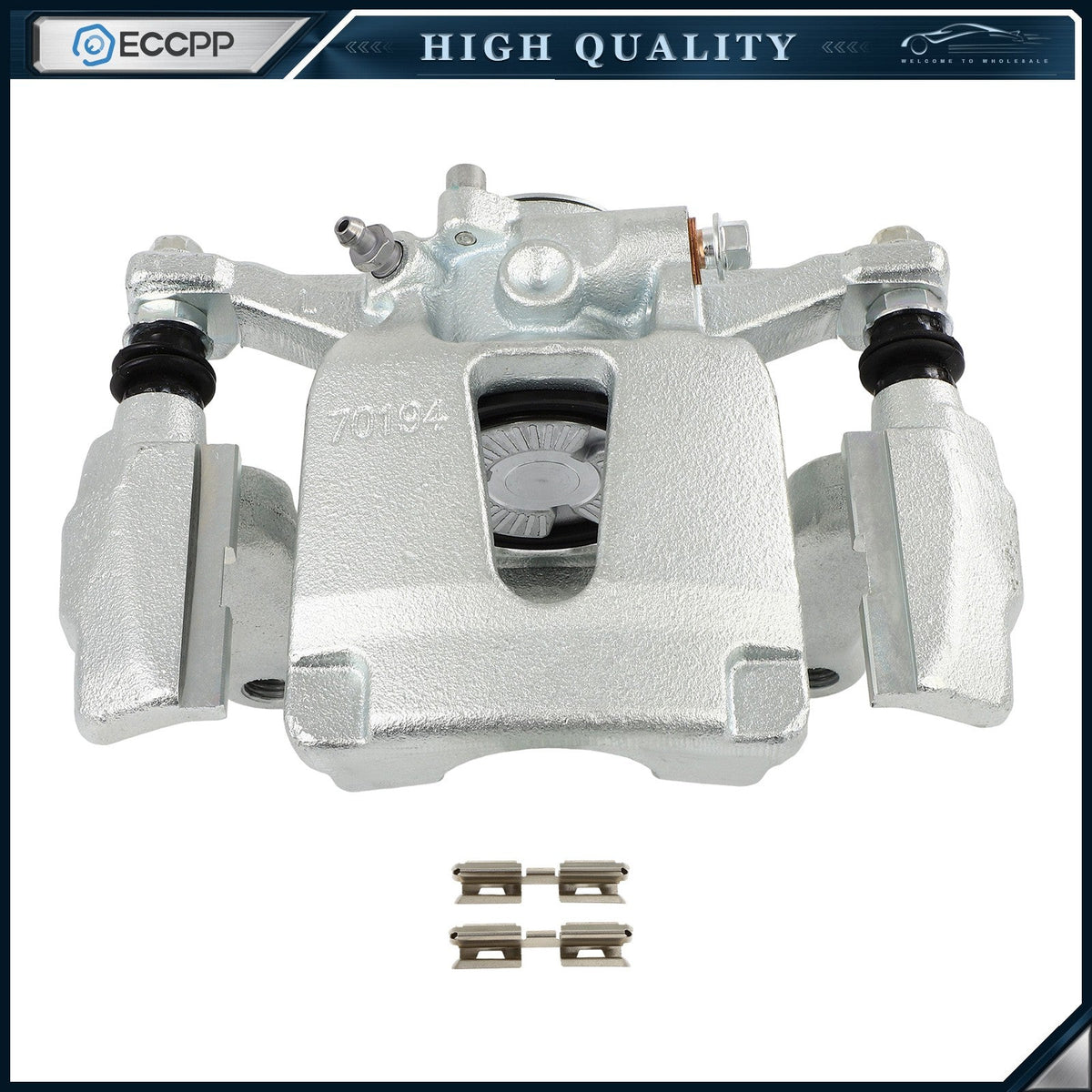 Rear Left Brake Caliper 1Pc  Kits Quick For 2015-2017 FORD F-150 18B5501 6B93BC-57
