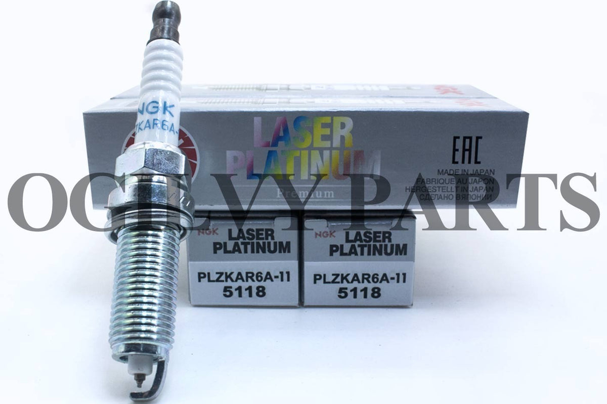 Spark Plug (4) NGK Laser Platinum 5118/ PLZKAR6A11 For Nissan Frontier Sentr