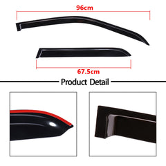 For Honda CRV CR-V 2002-2006 2005 2004 2003 Window Visor Rain Guard Deflectors 6B93BC-57