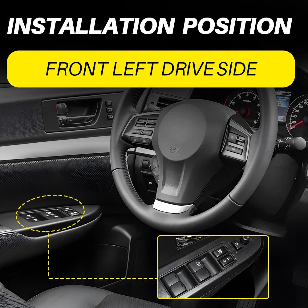Master Power Window Switch for 2010-2012 Subaru Legacy Front Driver LH Left EOA 6B93BC-57