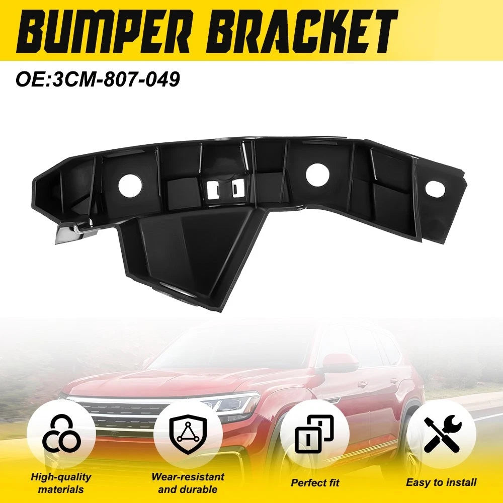 Left Driver Side Front Bumper Bracket For 2021-2023 VW Atlas/Atlas Cross Sport A 6B93BC-57