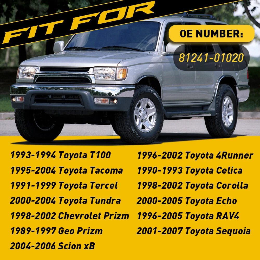 Interior Dome Overhead Light Lens For 1996-02 Toyota 4Runner Pickup 81241-01020 6B93BC-57