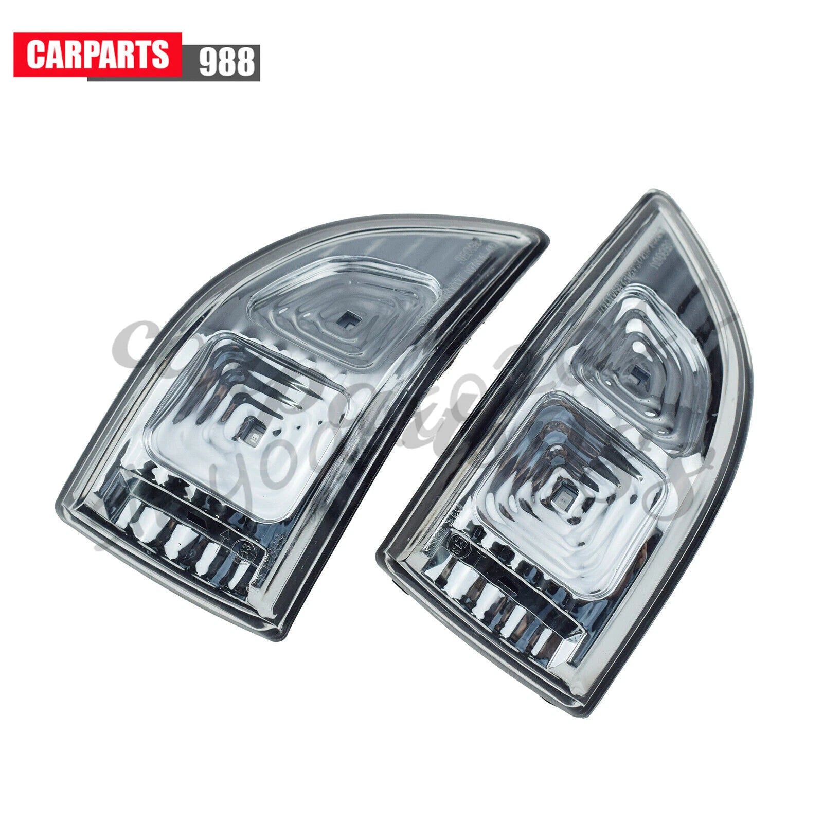 Pair Left Right Rearview Mirror Turn Signal Lamp For Kia Sedona Carnival 2010-14 6B93BC-57