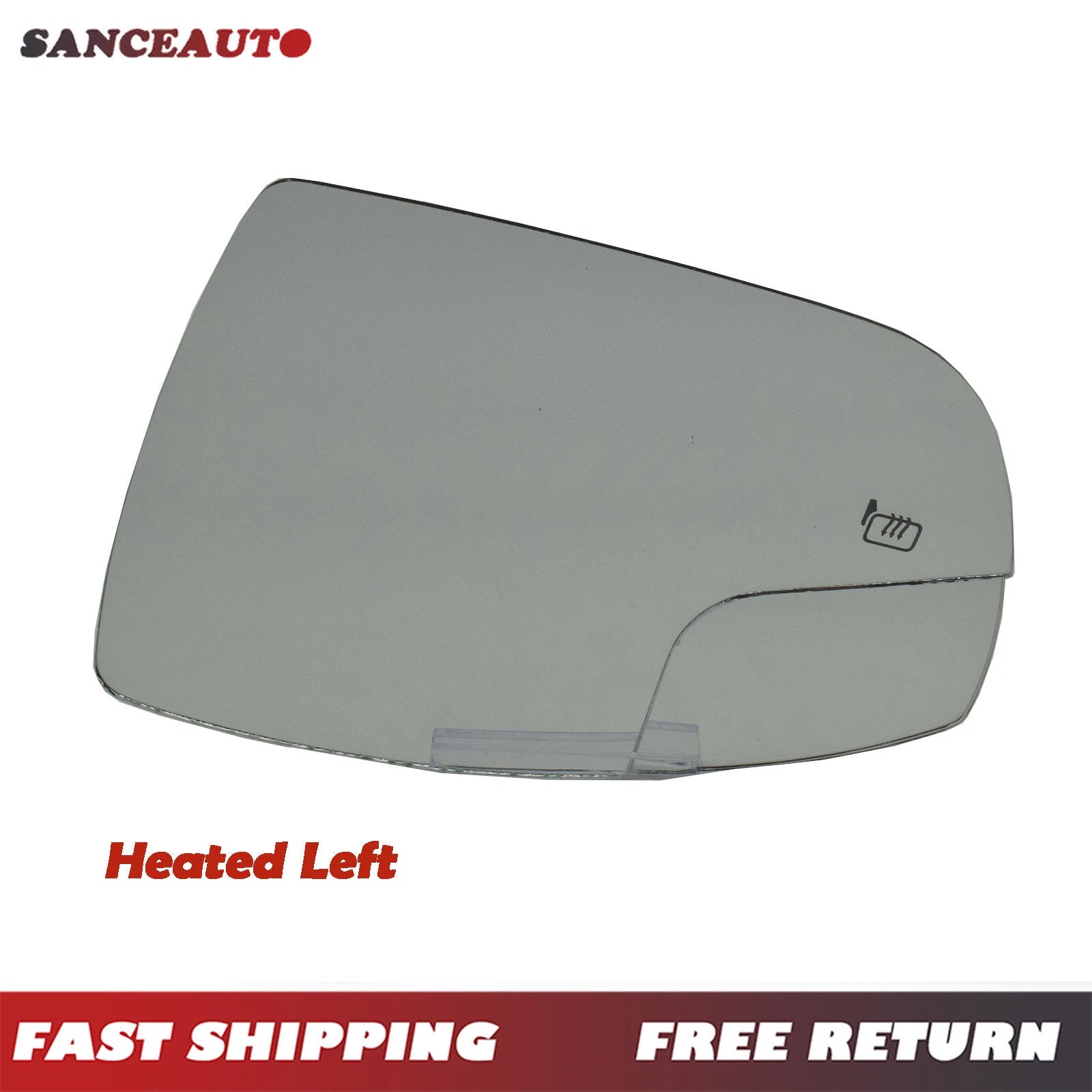 For Ford Focus 2012-18 Left Driver Exterior Wing Heated Mirror Glass CM5Z17K707H 6B93BC-57