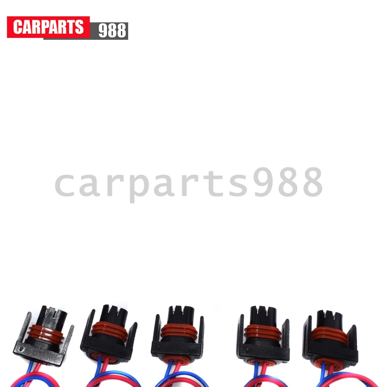 Set of 10 For Ford F-250 Fuel Pressure Regulator Pigtail Wire Harness Connector 6B93BC-57