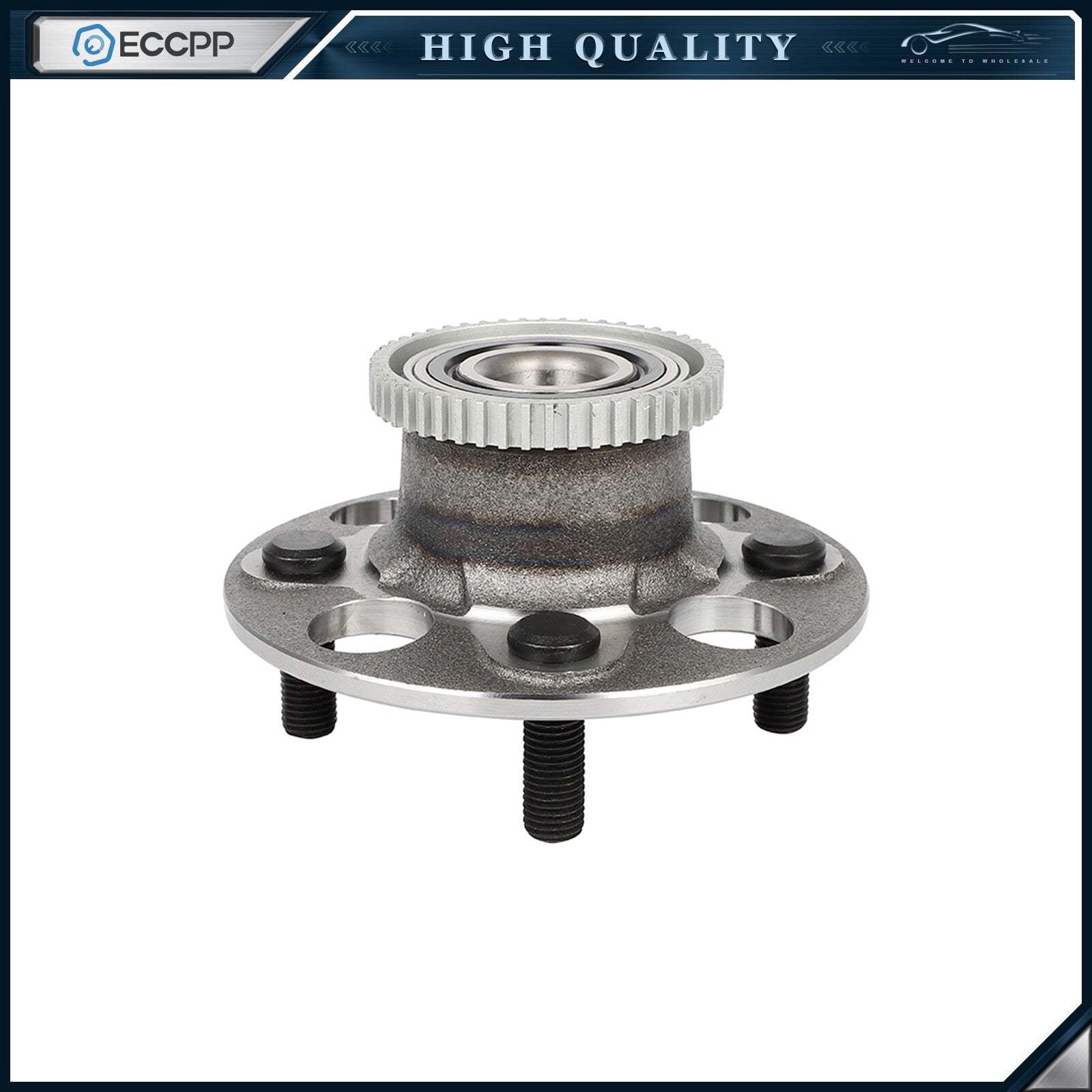 1Pc Wheel Hub Bearing Assembly Rear FWD For Honda Insight 2000 2001-2006 W/ ABS KOEEP