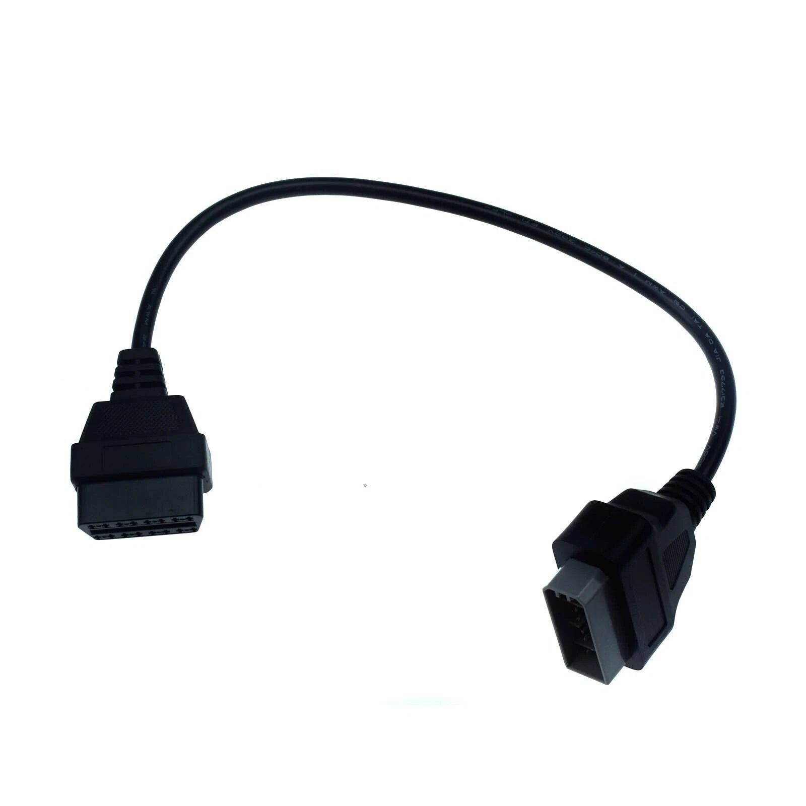 1PC Conector Cable Adaptador Para For NISSAN Obd2 16 Pines A Obd1 14 Pines Tsuru 6B93BC-57