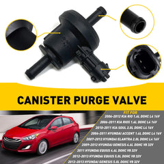 For 2006-2012 Kia Accent Rio5 Hyundai 1.6L Canister Vapor Control Purge Valve US 6B93BC-57
