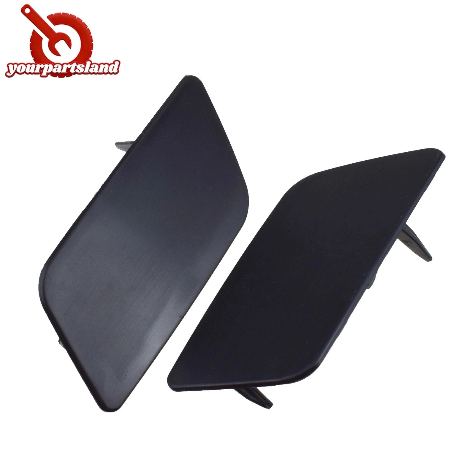 Front Bumper Headlight Washer Cover LH RH 2Pcs For Audi Q3 2016-2018 8U0955275E 6B93BC-57