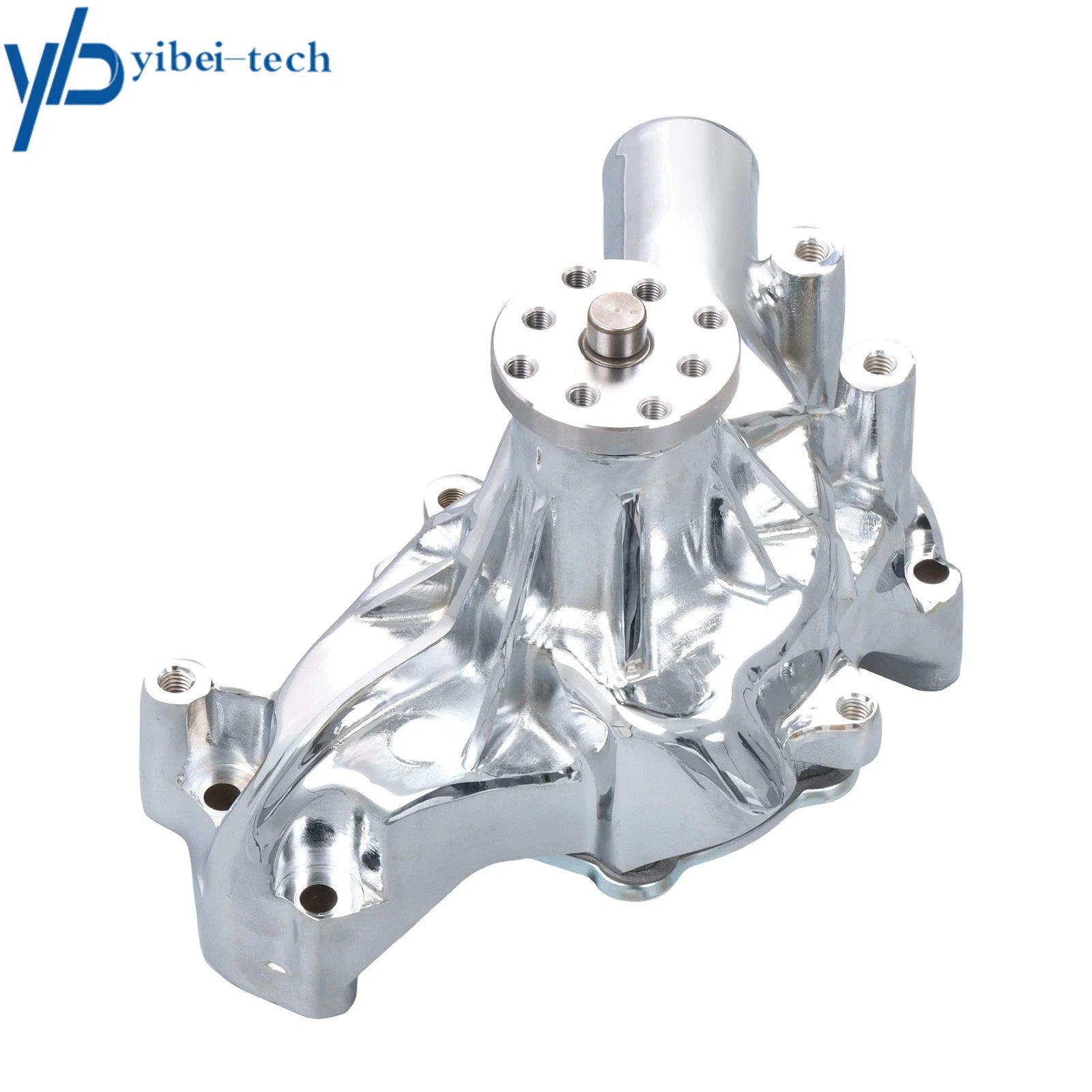 Chrome Big Block For Chevy High Volume Long Water Pump SBC 283 327 350 383 400 6B93BC-57