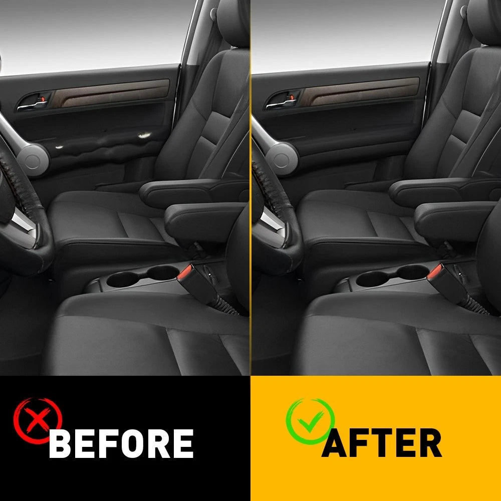 2pcs Fit 2007-2012 Honda CR-V CRV Leather Door Front Panels Armrest Cover EOA 6B93BC-57