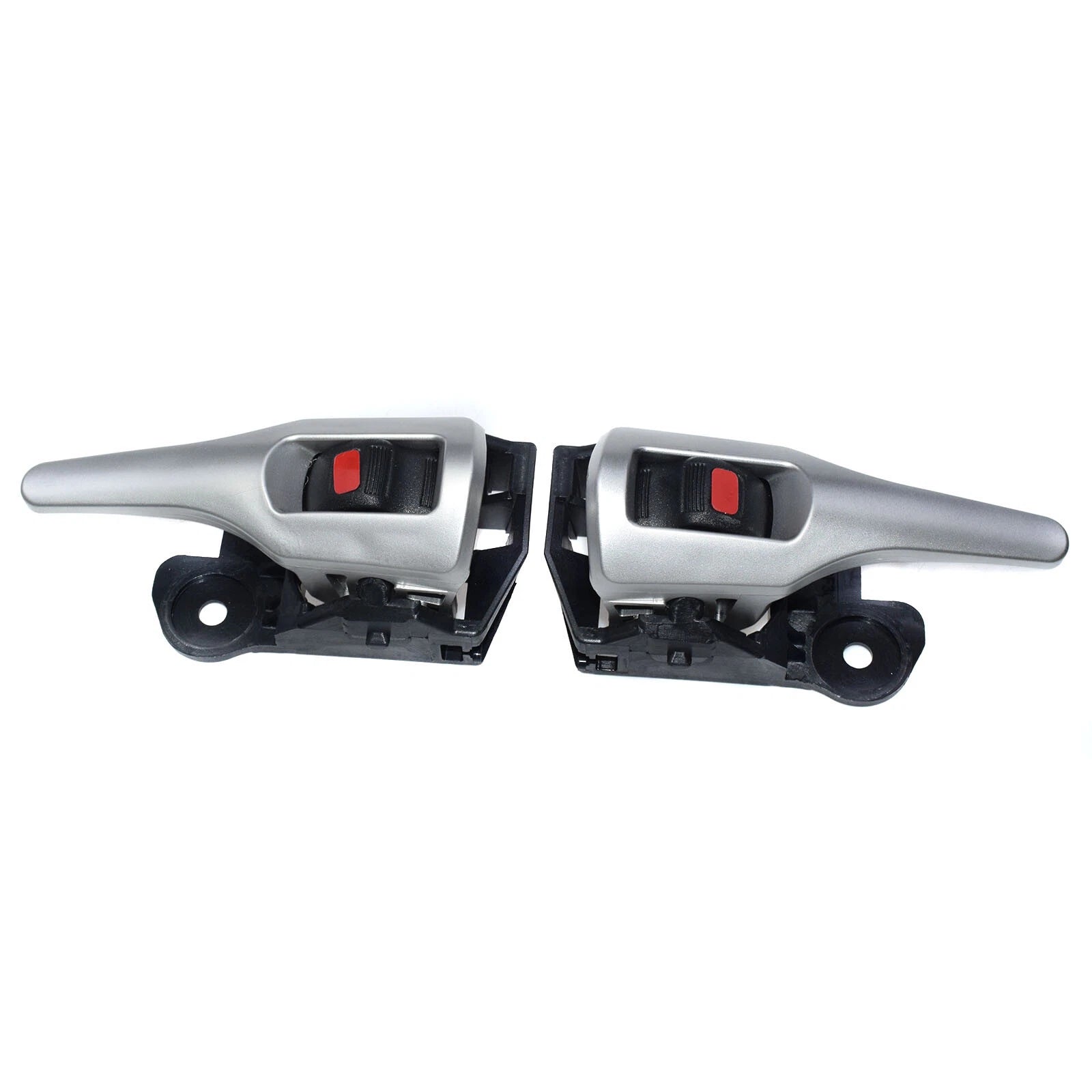 2Pcs Inside Door Handle Silver Left Right For 2009-2015 Toyota Corolla Matrix 6B93BC-57