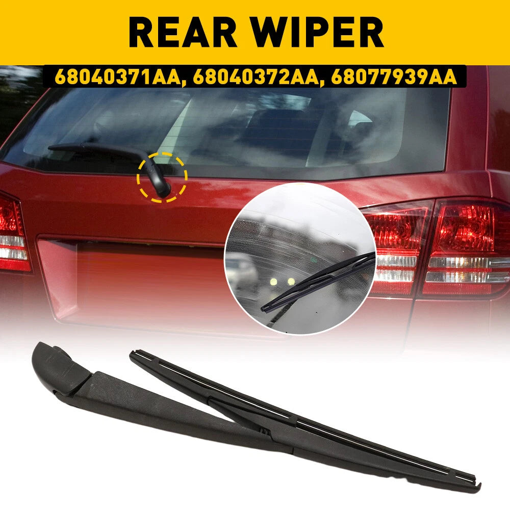 Rear Wiper Blade and Arm for Dodge Journey 2008-2017 Windshield Windscreen Wiper 6B93BC-57