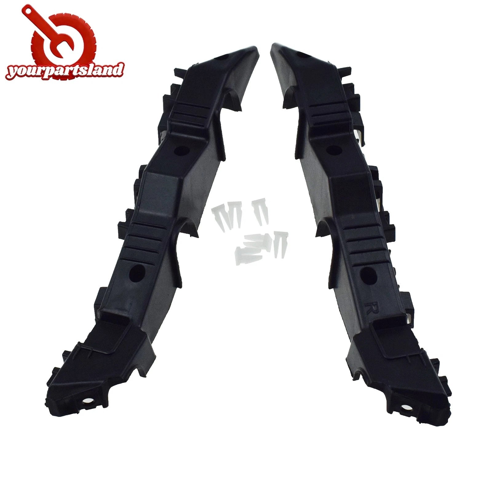 LH & RH Front Bumper Retainer Bracket Support 2Pcs for Kia Rio 2018 2019 2020 6B93BC-57