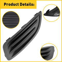 Front Left Driver Side Bumper Fog Lights Cover Bezel For 2014-2019 Ford Fiesta A 6B93BC-57