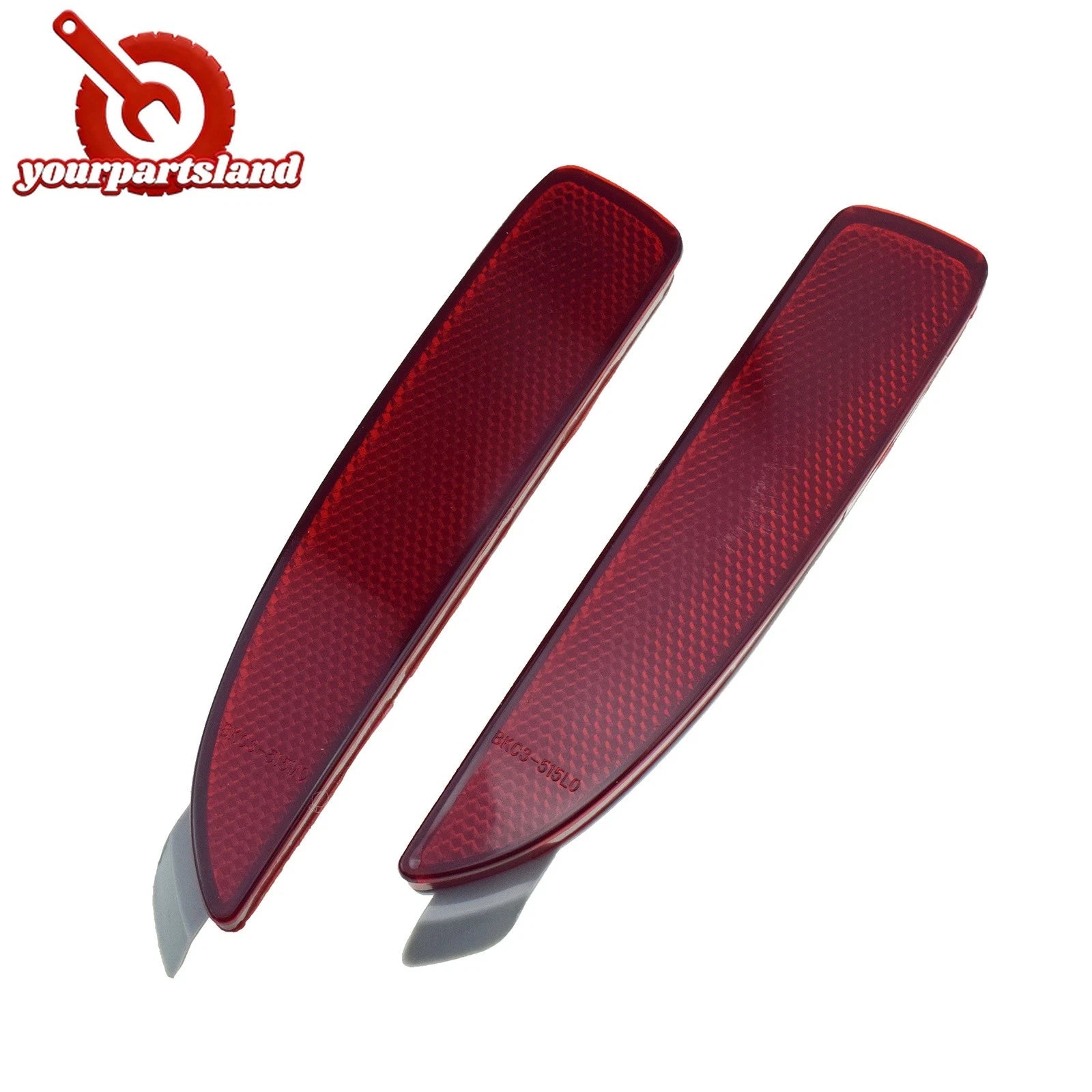 Rear Bumper Reflector Left Right For 2014-2018 Mazda 3 D350515M0E D350515L0E 6B93BC-57