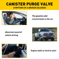 For GMC Envoy 45487 Canyon 45518 Savana Vapor Canister Valve Purge EVAP A 6B93BC-57