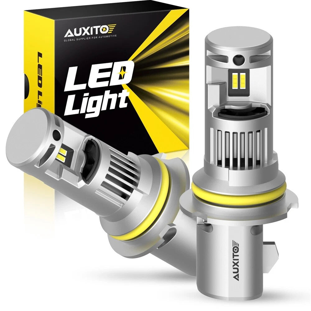 9007 HB5 LED Headlight High Low Beam Bulbs 6000K Car Front Lamps Brighter Q16 EA 6B93BC-57