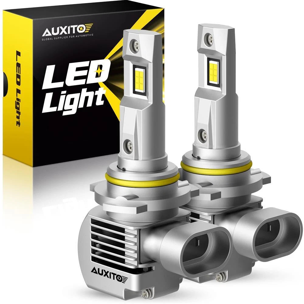 AUXITO 9006 LED Headlight Bulbs Conversion Kit Low Beam 6000K White 24000LM Q16 AUXITO