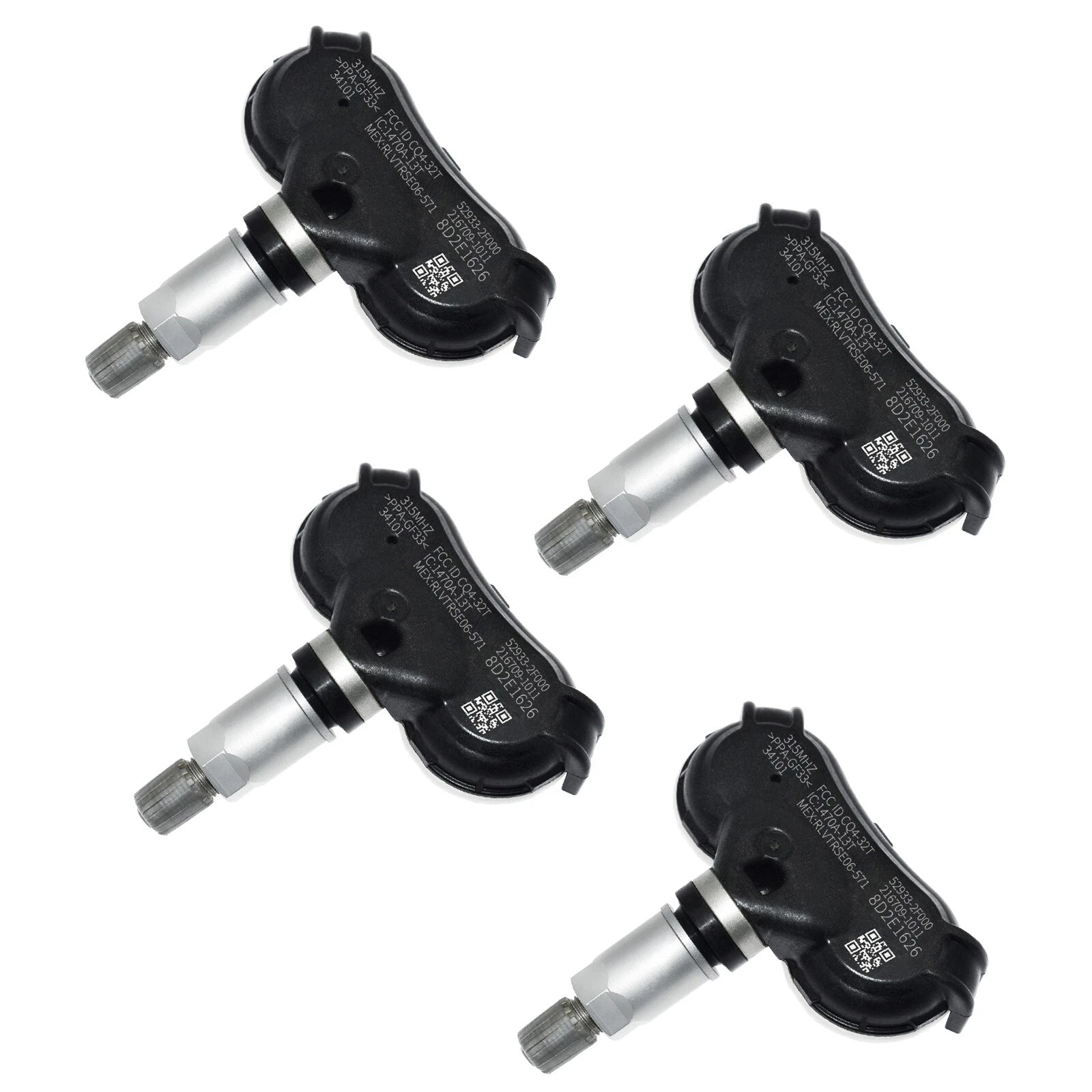 4pc Tire Pressure Sensor TPMS For Hyundai Accent Genesis Sonata Kia Rio Spectra 6B93BC-57