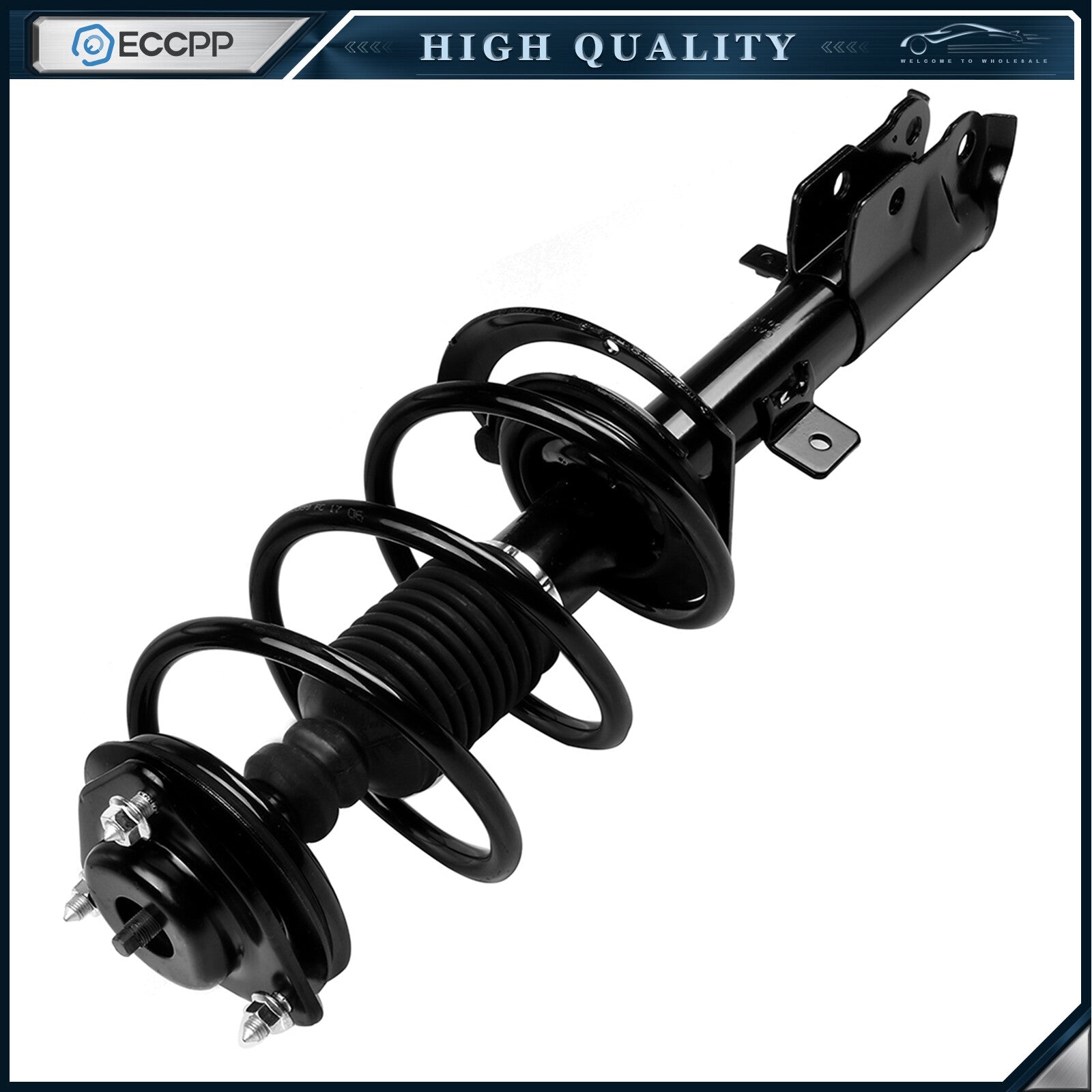 4pcs Quick Complete Struts Shocks Coil Spring Assembly For 2007-12 Dodge Caliber 6B93BC-57