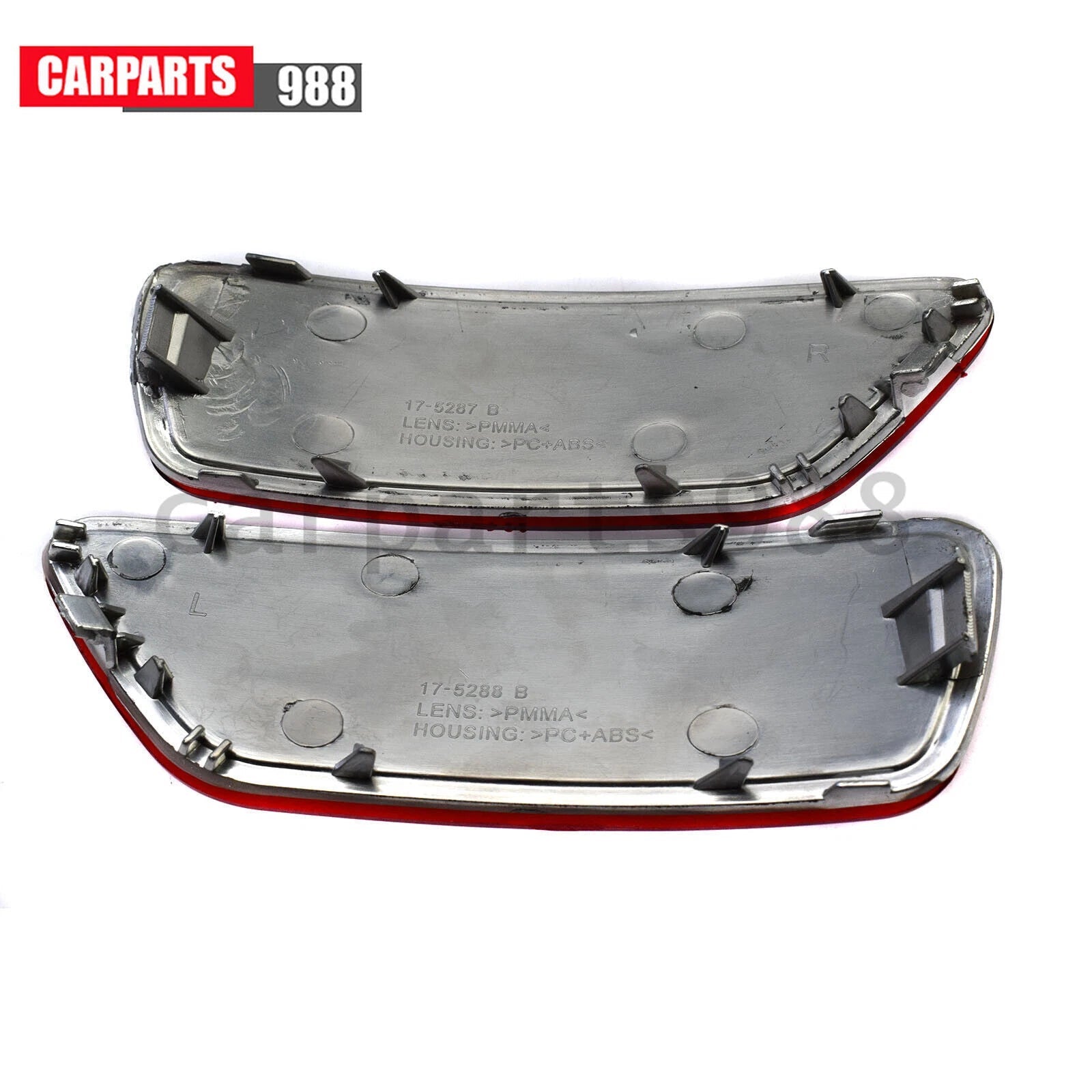 Left Right Rear Bumper Reflector Light For 2011-2018 Dodge Journey Jeep Compass 6B93BC-57