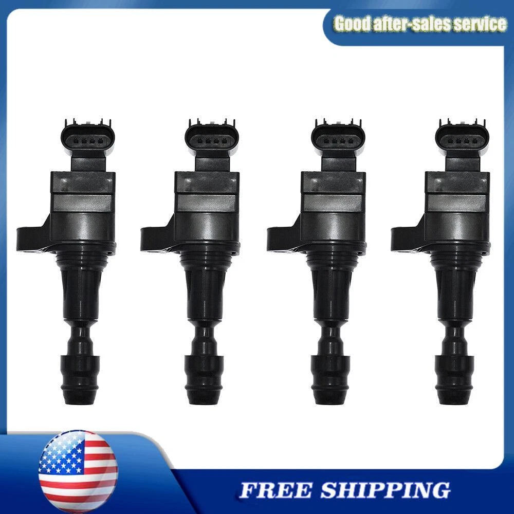 4pcs Ignition Coil For Buick Chevrolet GMC Pontiac Saab 2.0L 2.4L 3.6L 12578224 6B93BC-57
