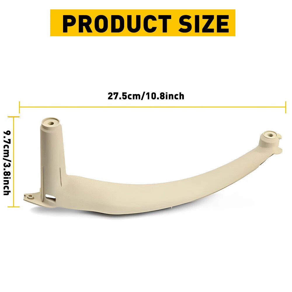 For E70 BMW X5 2007-2014 Passenger Right Inner Door Panel Handle Pull Trim Cover 6B93BC-57