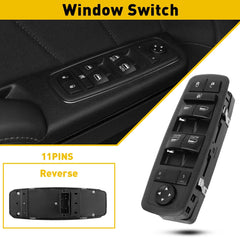 Driver Side Power Window Control Mirror Switch For Chrysler 300 Pacifica Charger 6B93BC-57