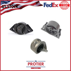 Engine Motor Mount 3PCS Set Fit 1999-2002 Infiniti G20 2.0L Auto Trans 6B93BC-57