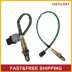 2PCS Upstream&Downstream Oxygen O2 Sensor 2344575 For 14-18 Ford Focus 2.0L l4 6B93BC-57