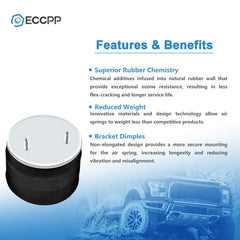 Air Suspension Air Bag W01-358-8708 For ContiTech Hendrickson Goodyear 1R13-177 6B93BC-57