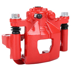 Rear L+R Brake Caliper Ceramic Pad Slotted Rotor Kit For Nissan Altima 2007-2012 6B93BC-57