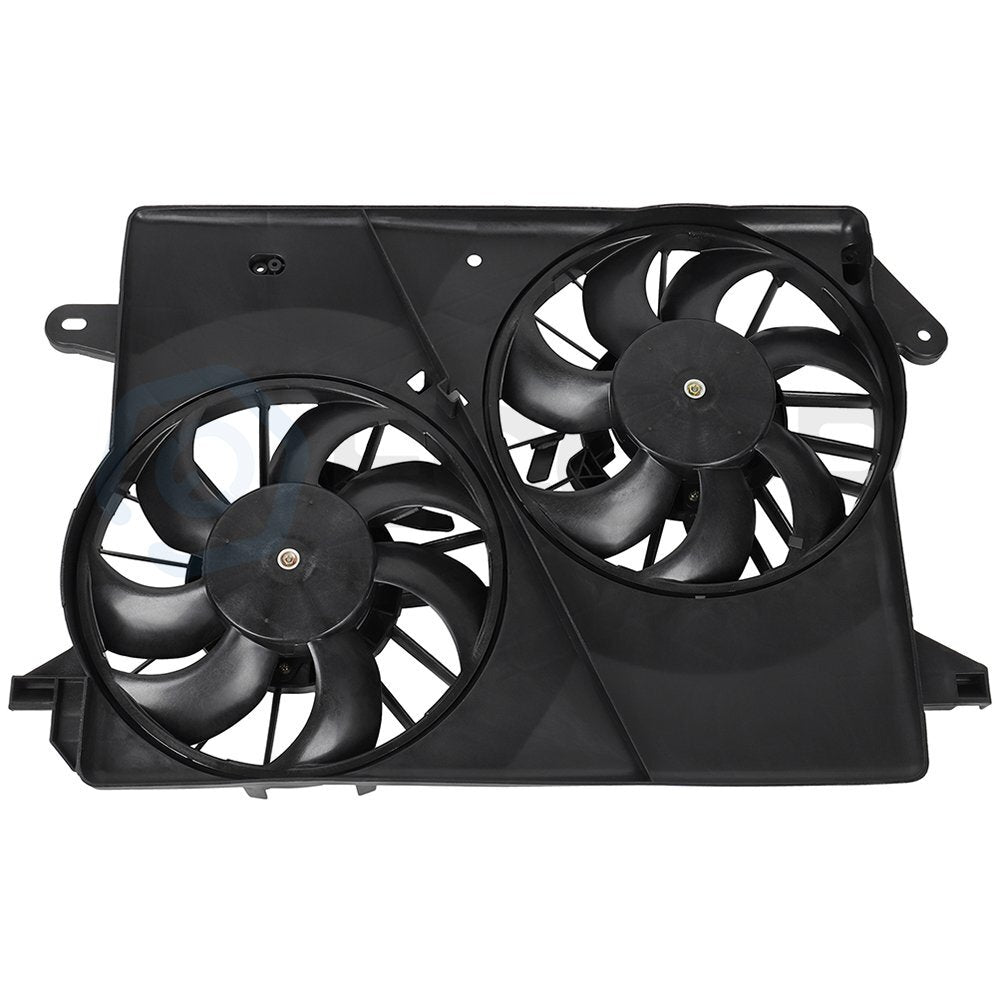 Radiator Condenser Cooling Fan Assembly For 2008 2009 2010 Dodge Challenger 6B93BC-57
