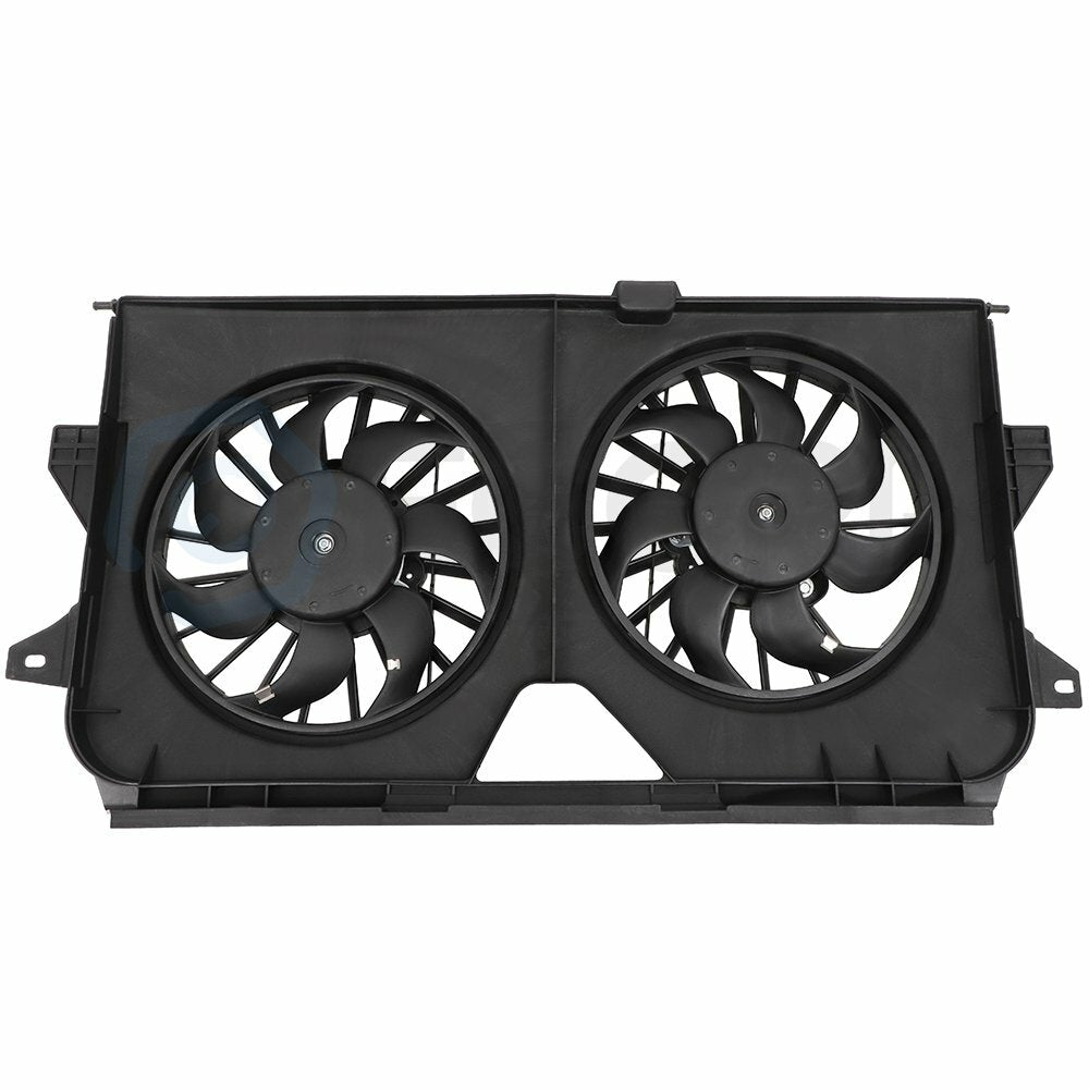 Radiator Condenser Cooling Fan Assembly For 2005-2007 Chrysler Town & Country 6B93BC-57