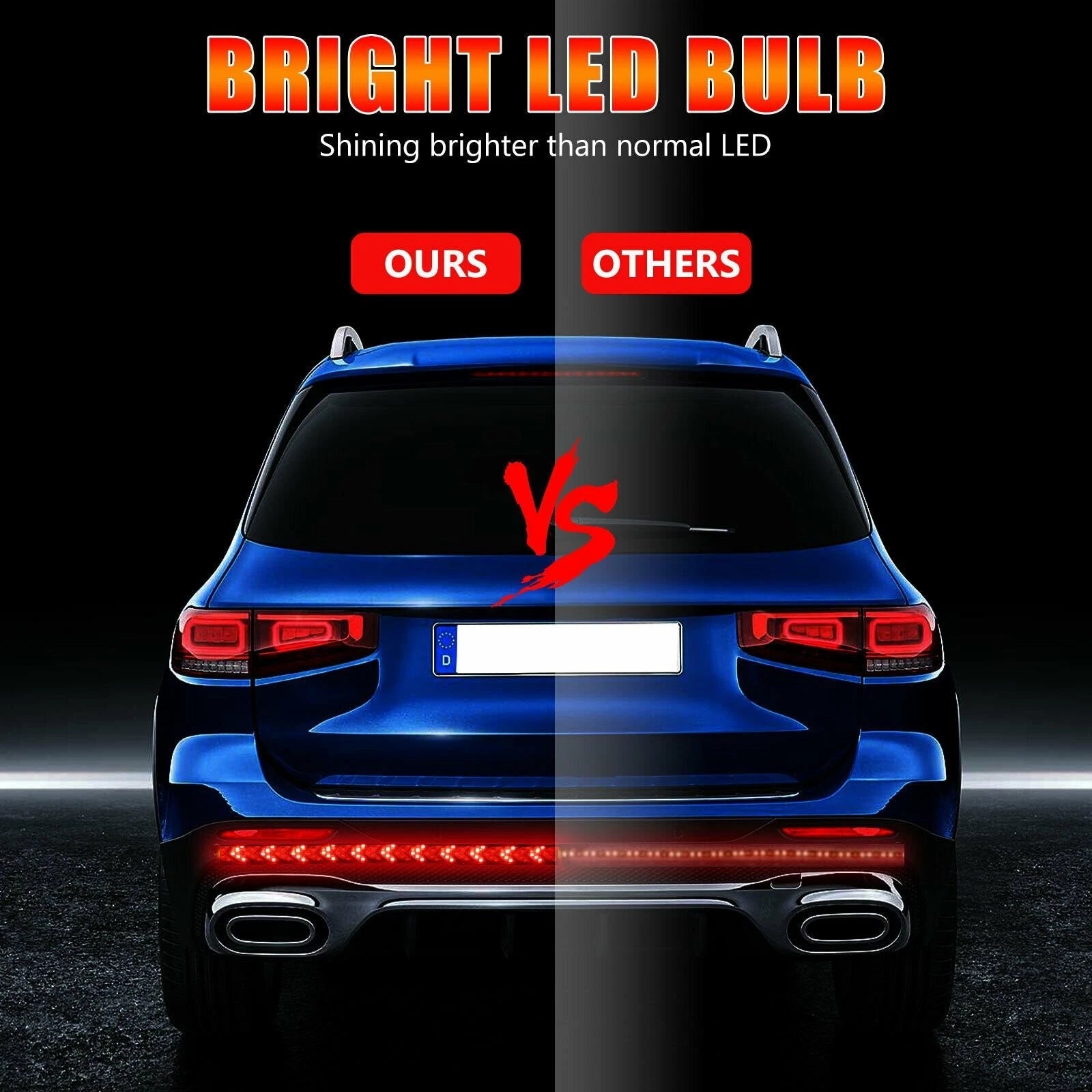 12V LED Tailgate Light Bar Strip Turn Singal Brake Reverse Tail Lamps Warning EA 6B93BC-57