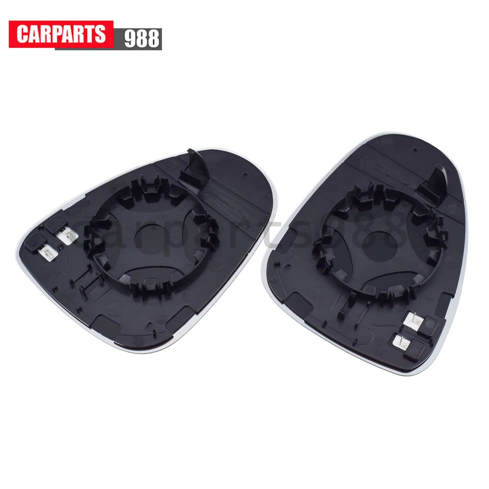 Pair LH RH Heated Mirror Glass For 11-17 Volkswagen Touareg 7P6857522 7P6857521 6B93BC-57