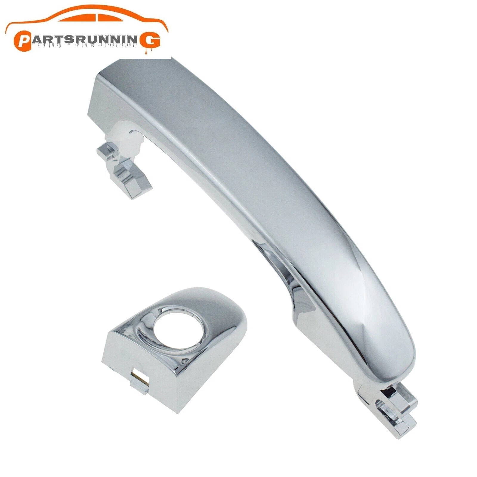 Front Left Outer Door Handle Chrome W/ Cap for Ford Ranger Mazda BT50 2012-2020 6B93BC-57