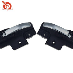 Interior Inside Door Handle Chrome For 07-12 Dodge Caliber 07-10 Jeep Compass 6B93BC-57