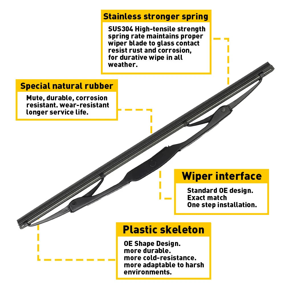Rear Wiper Arm Blade For Chevy Equinox 2018-20 BOLT 2017-2020 Blazer 2019-20 EOA 6B93BC-57