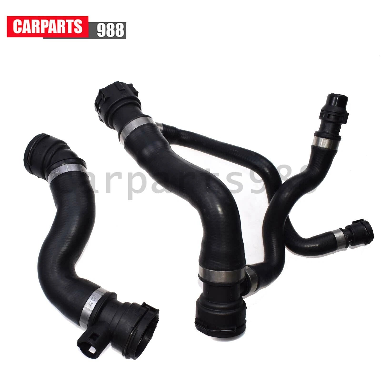 Upper + Lower Radiator Coolant Hose For 2006-2007 BMW E60 525i 525xi 530i 530xi 6B93BC-57