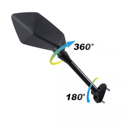 For Kawasaki Ninja 1000 2012 / Ninja 400R EX400 2010-2014 Side Rear View Mirrors