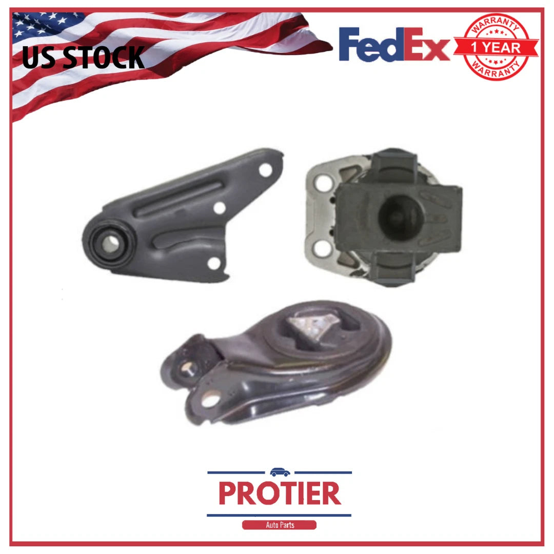 Engine Motor Mount 3PCS Set for 2006-2010 Mazda 5 2.3L | A5312 A4405 A4418 6B93BC-57