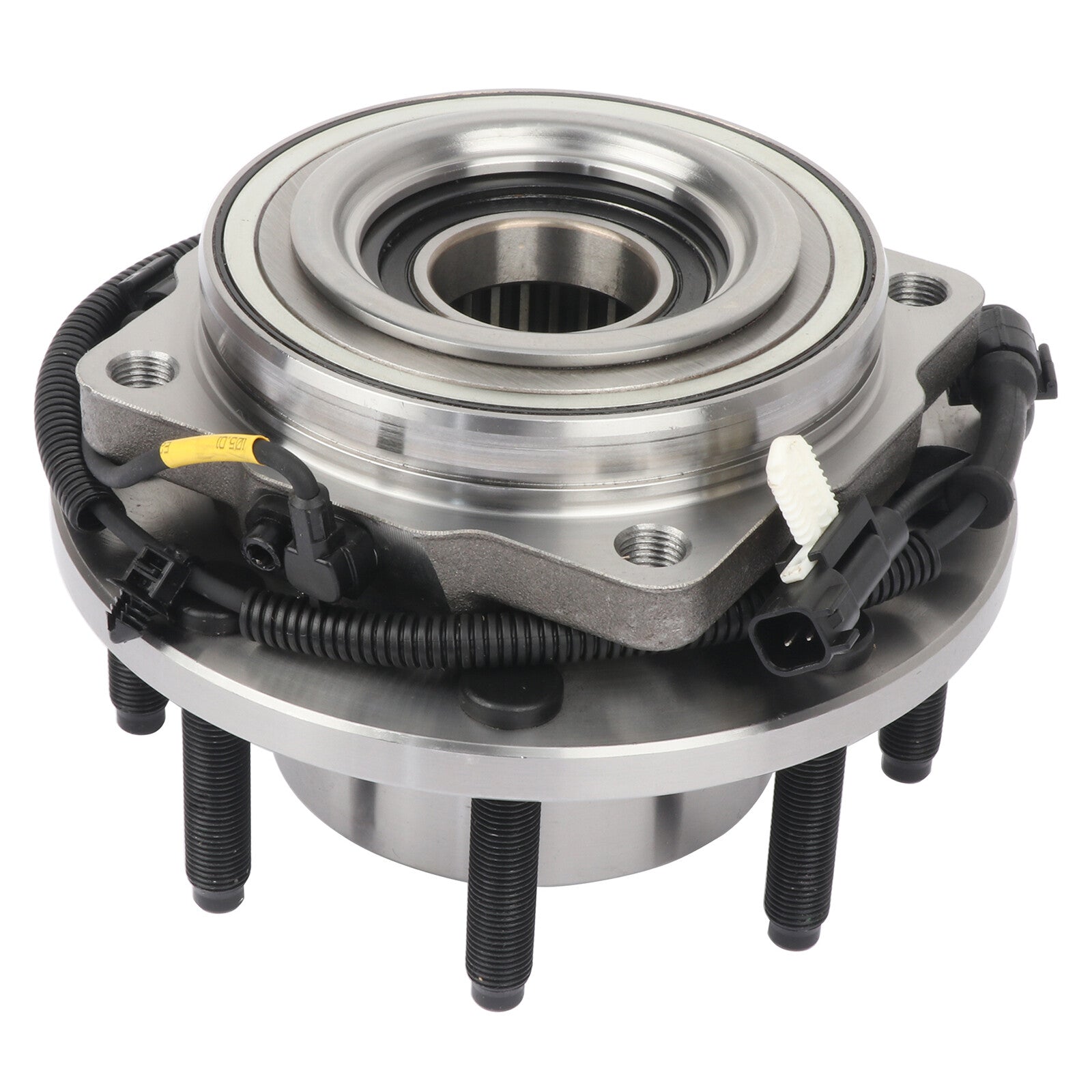 2P Wheel Hub Bearings Front 4WD For Ford F250 F350 Super Duty 2011-2016 SRW Only 6B93BC-57