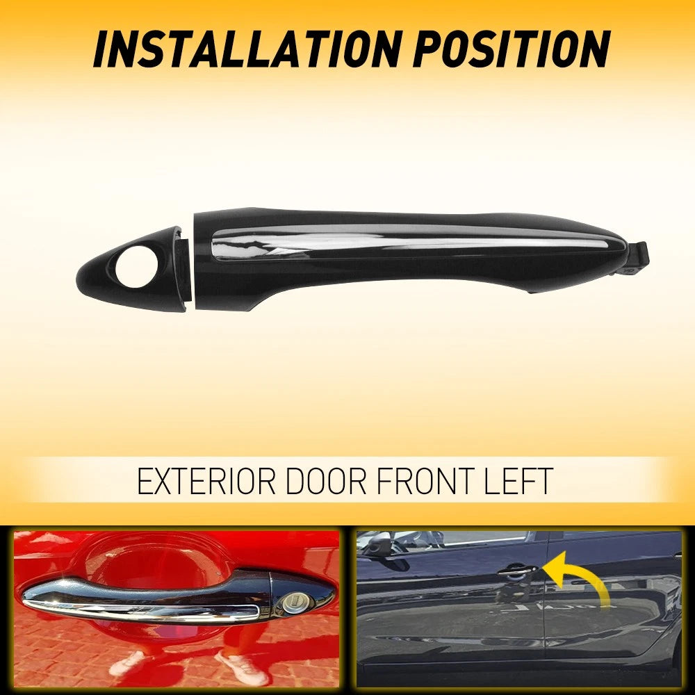 Exterior Outer Door Handle For 2014-2018 Kia Forte Cerato Front Left Driver Side 6B93BC-57