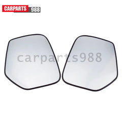 2Pcs Left Right Rearview Heated Mirror Glass For Mitsubishi L200 Triton 2006-15 6B93BC-57